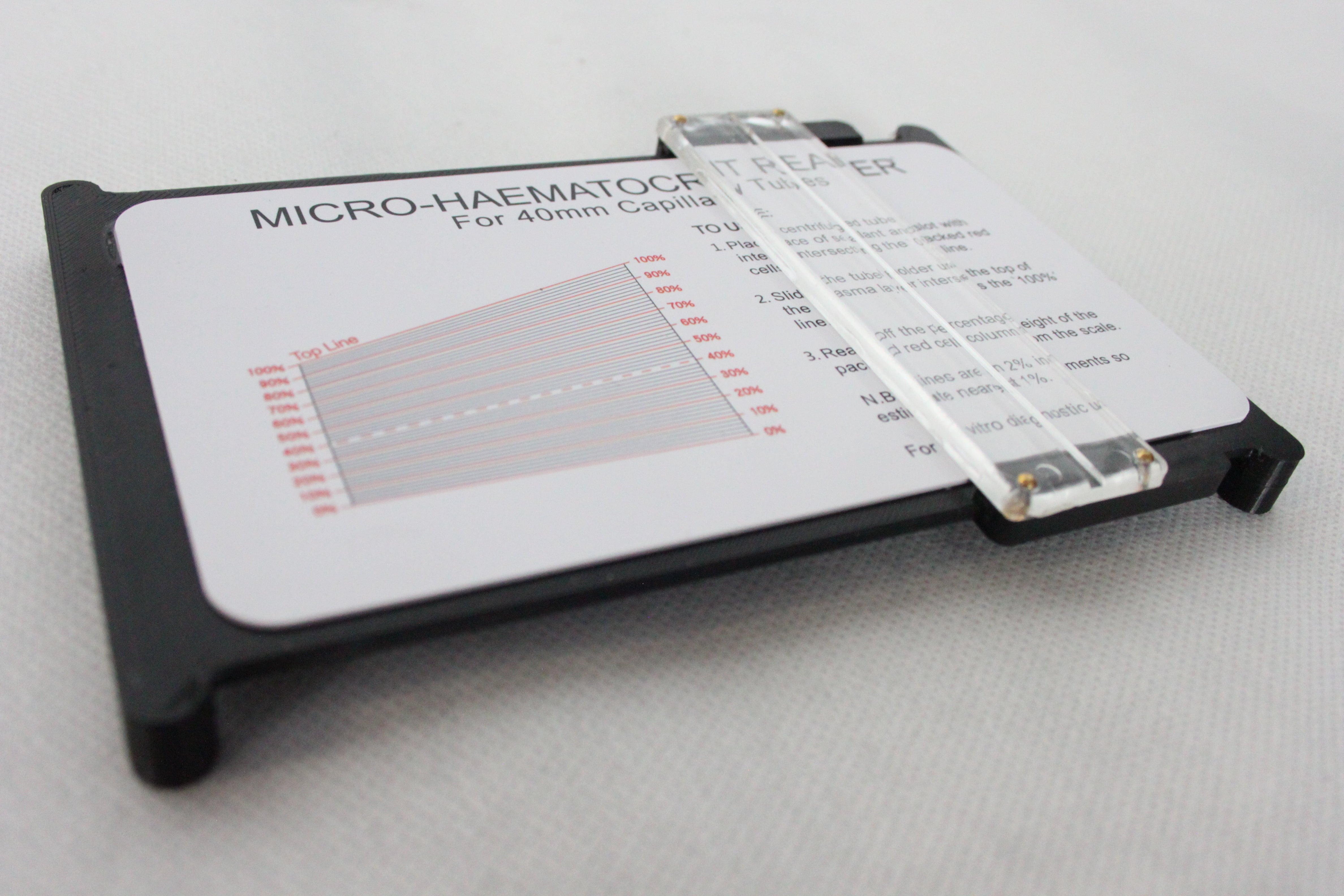 40mm Micro Haematocrit Reader | Hawksley - Hawksley