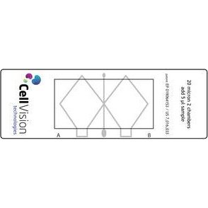 Cellvision CellVision Disposable Counting Chambers - 20um Slide - 2 Chambers ...